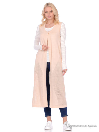 Жилет Veronika Style, цвет молочный