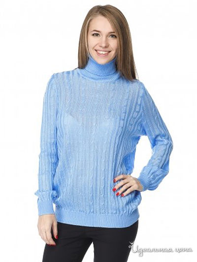 Свитер Veronika Style, цвет голубой