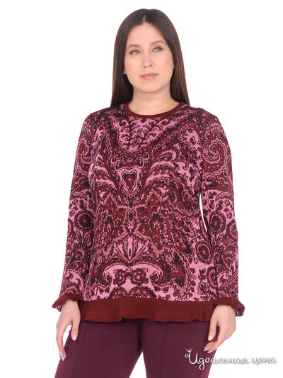 Джемпер Veronika Style, цвет бордовый