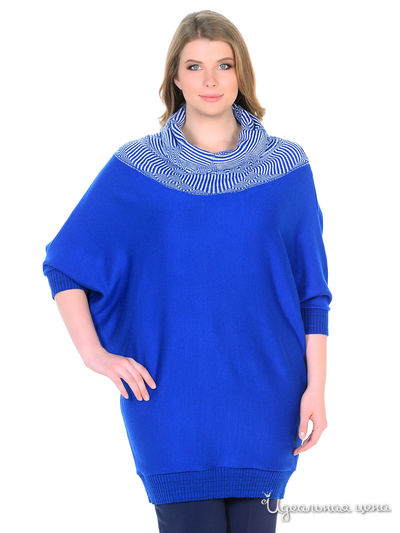 Джемпер Veronika Style, цвет ярко-синий