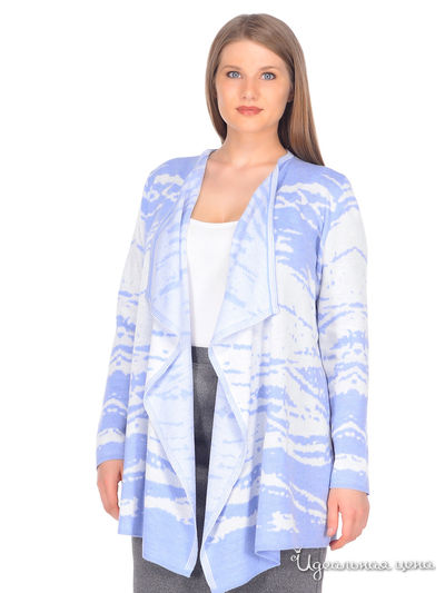 Кардиган Veronika Style, цвет голубой