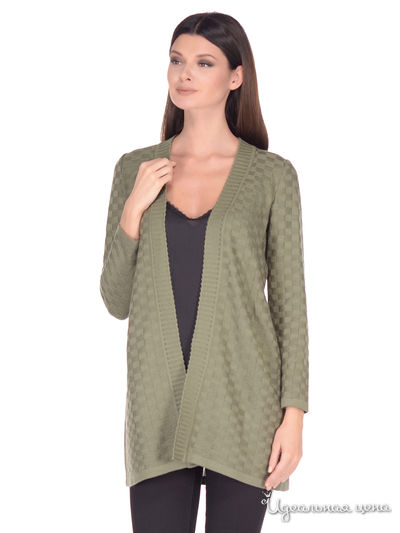Кардиган Veronika Style, цвет зелёный