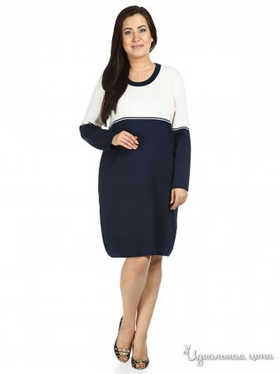 Платье Veronika Style, цвет темно-синий