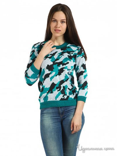 Джемпер Veronika Style, цвет бирюзовый