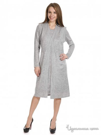 Костюм Veronika Style, цвет серый