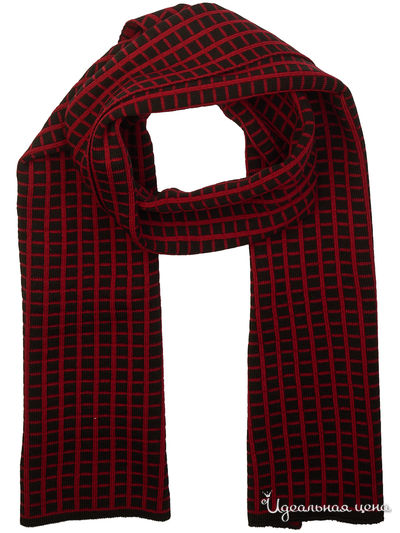 Шарф Veronika Style, цвет черный, красный