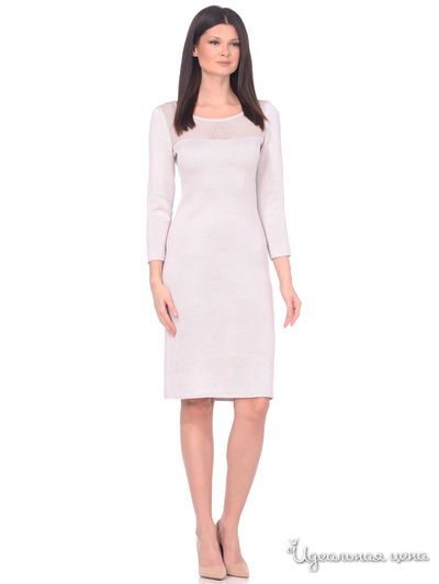 Платье Veronika Style, цвет бежевый