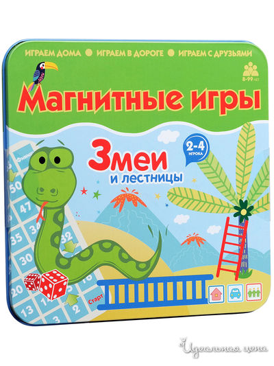 Магнитная игра Змеи и лестницы Бумбарам