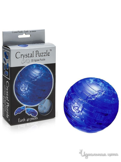 Планета Земля голубая, 3D-головоломка Crystal Puzzle