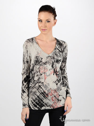 Пуловер Olsen, цвет цвет серый