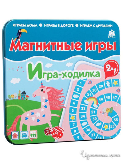 Магнитная игра Ходилка Единороги Бумбарам