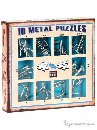 Набор из 10 головоломок Hanayama