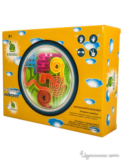 Руль-лабиринт Какаду, цвет белый