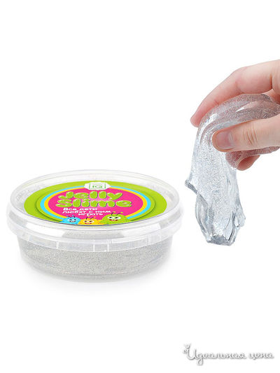 Желе-Слайм прозрачный с блестками Master IQ