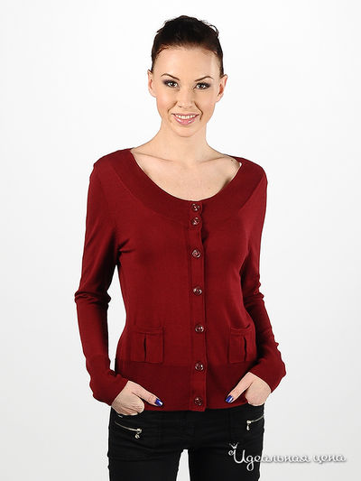 Кардиган Olsen, цвет цвет бордовый