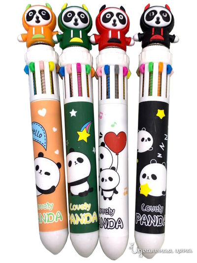 Ручка-спиннер 10-цветная Панда MC-Basir, цвет в ассортименте