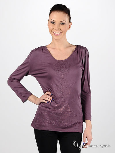 Лонгслив Olsen, цвет цвет сливовый
