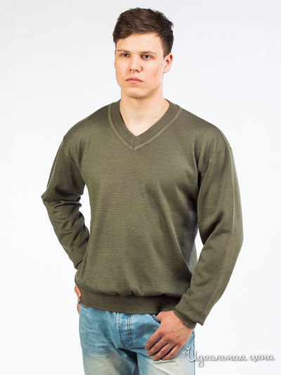Пуловер Veronika Style, цвет хаки