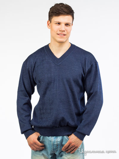 Пуловер Veronika Style, цвет синий