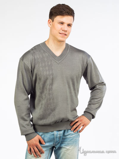 Пуловер Veronika Style, цвет серый
