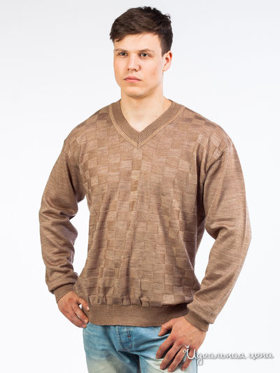 Пуловер Veronika Style, цвет коричневый