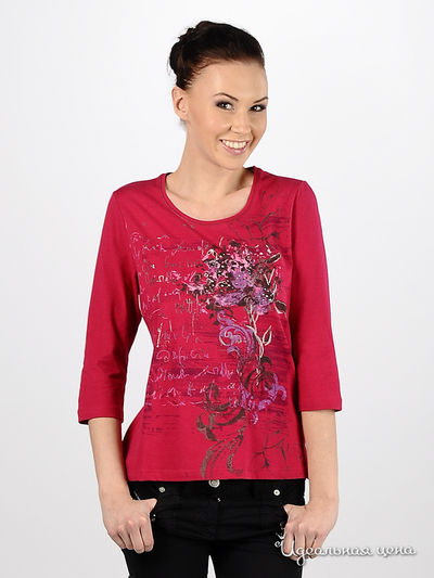 Футболка Olsen, цвет цвет клубничный