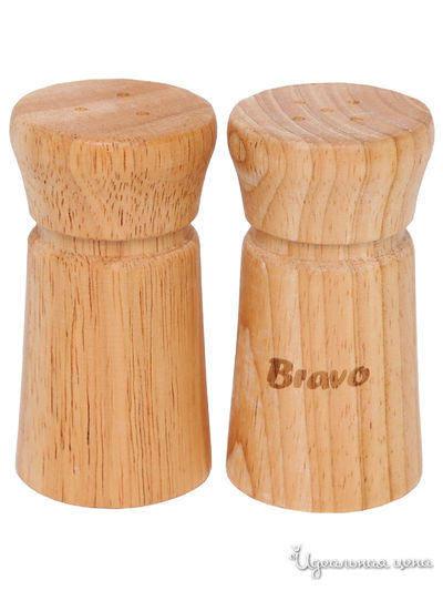 Набор для специй Bravo, цвет бежевый