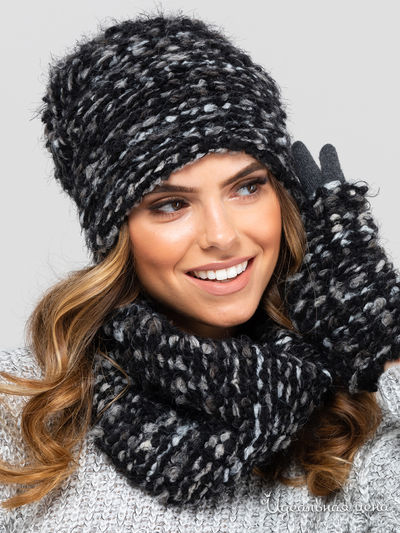 Шапка KAMEA, цвет темно-серый