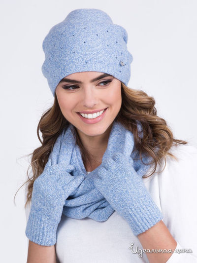 Шапка KAMEA, цвет голубой