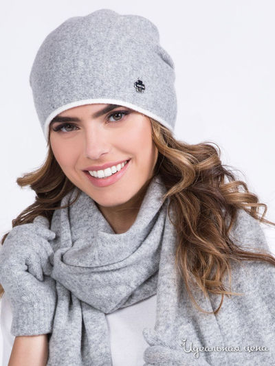 Шапка KAMEA, цвет серый