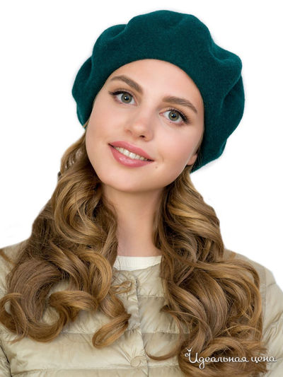 Берет Tonak, цвет темно-изумрудный