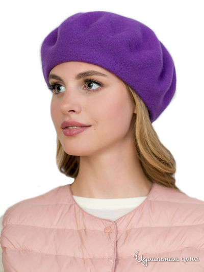 Берет Tonak, цвет ярко-фиолетовый