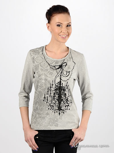 Лонгслив Olsen, цвет цвет светло-серый