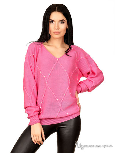 Пуловер Palvira, цвет розовый
