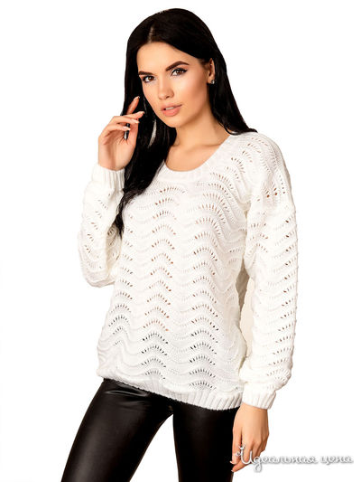Джемпер Palvira, цвет белый