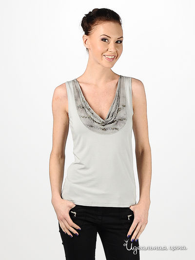 Топ Olsen, цвет цвет светло-серый