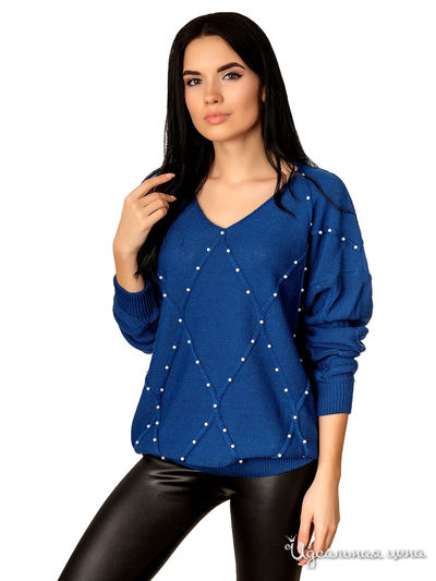 Пуловер Palvira, цвет синий
