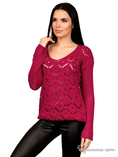 Джемпер Palvira, цвет бордовый