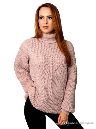 Свитер Palvira, цвет светло-розовый