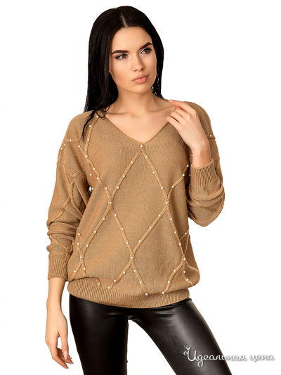 Пуловер Palvira, цвет темно-бежевый