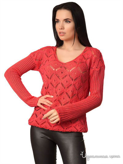 Джемпер Palvira, цвет коралловый