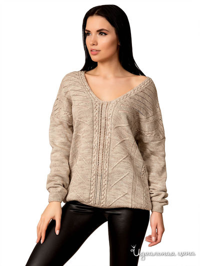 Пуловер Palvira, цвет бежевый