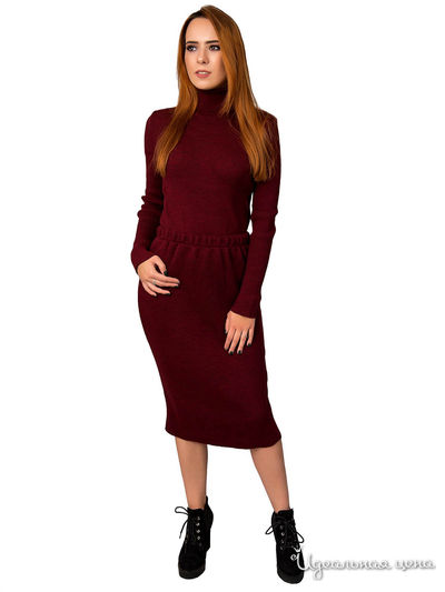 Юбка Palvira, цвет бордовый