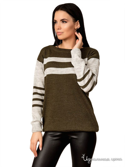 Джемпер Palvira, цвет хаки