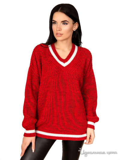 Пуловер Palvira, цвет красный