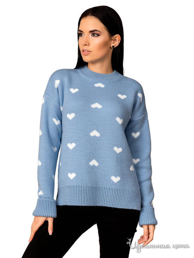 Джемпер Palvira, цвет голубой