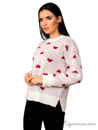 Джемпер Palvira, цвет белый