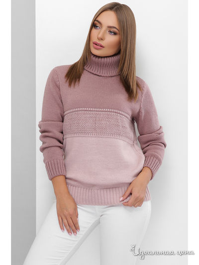 Свитер MarSe, цвет темно-розовый, розовый