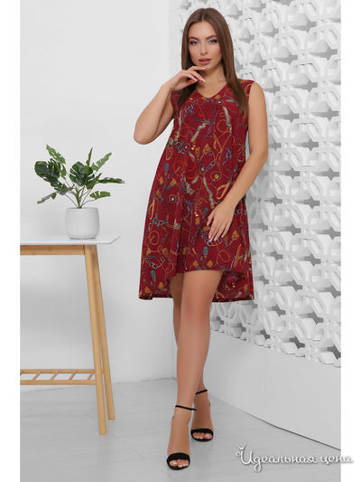 Платье MarSe, цвет бордовый