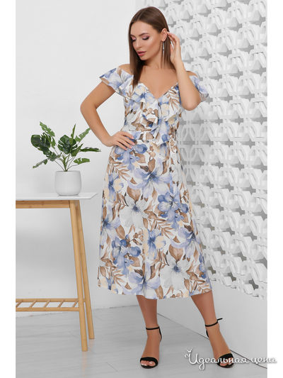 Платье MarSe, цвет синий